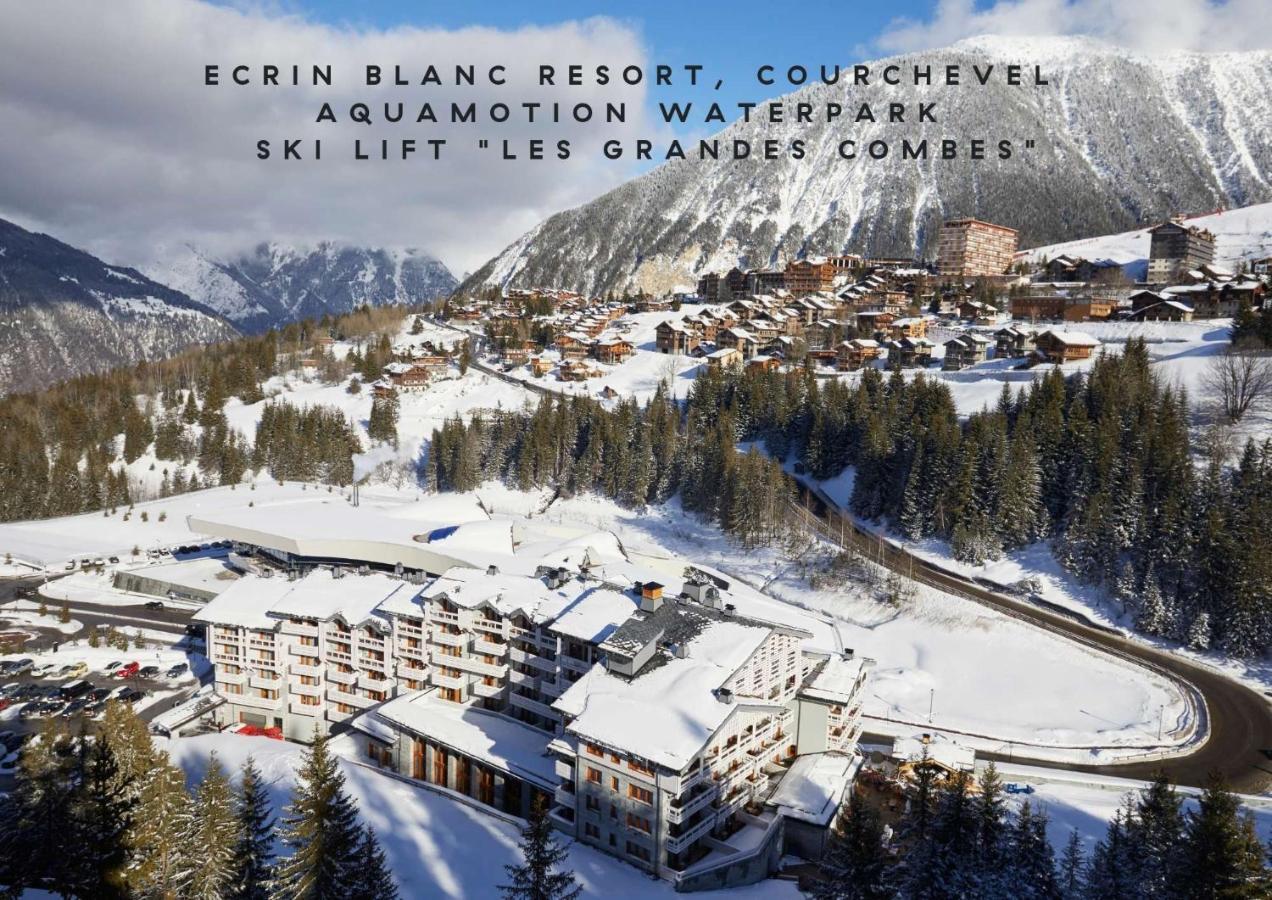Ecrin Blanc Resort Courchevel Exterior foto